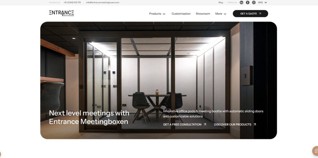 Entrancemeetingboxen